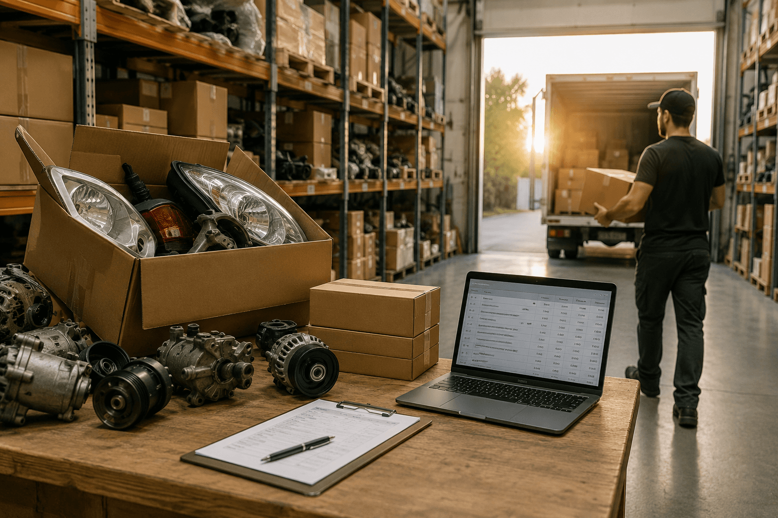 NextSpares dashboard